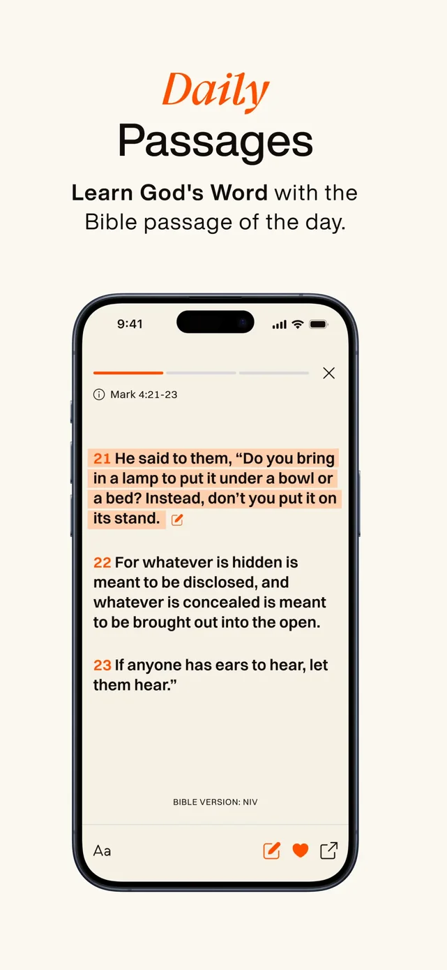 Glorify: Devotional & Prayer App Store screenshot 4