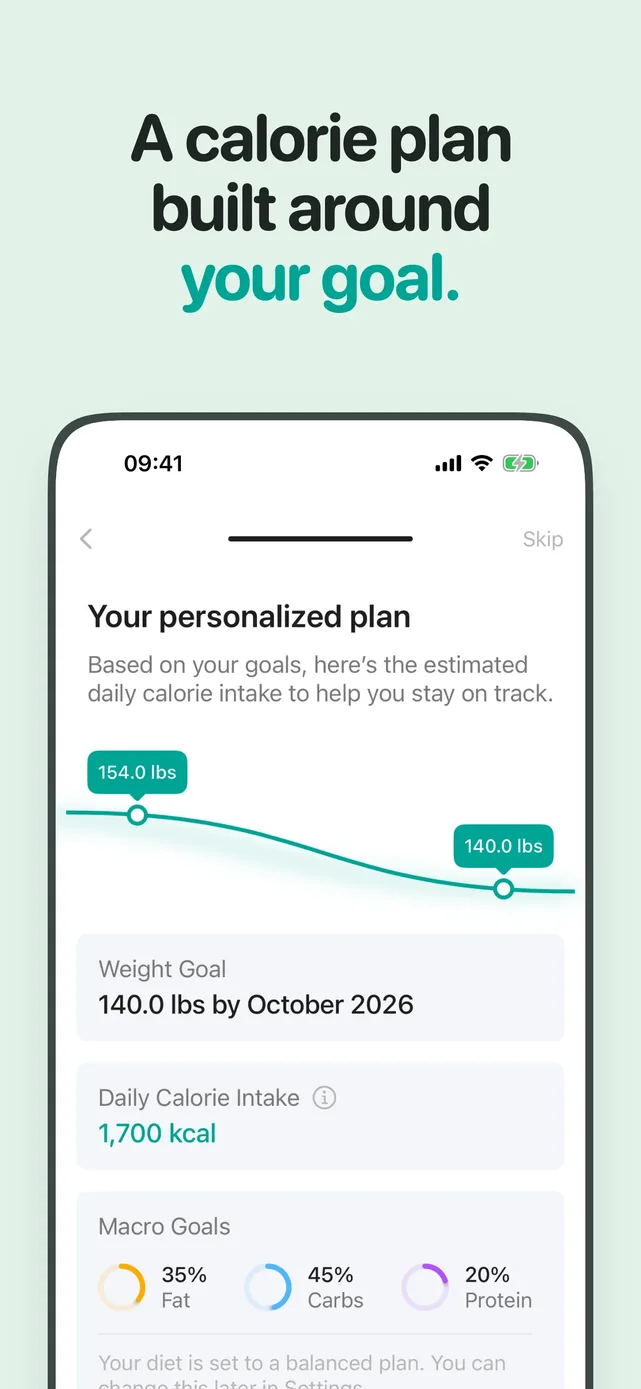 Diet & Food Tracker: EatWell App Store screenshot 4