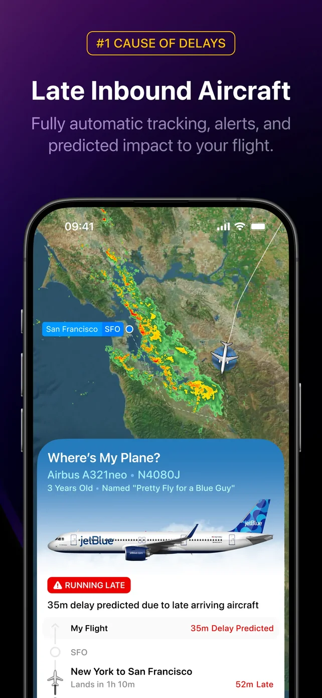 Flighty – Live Flight Tracker App Store screenshot 4