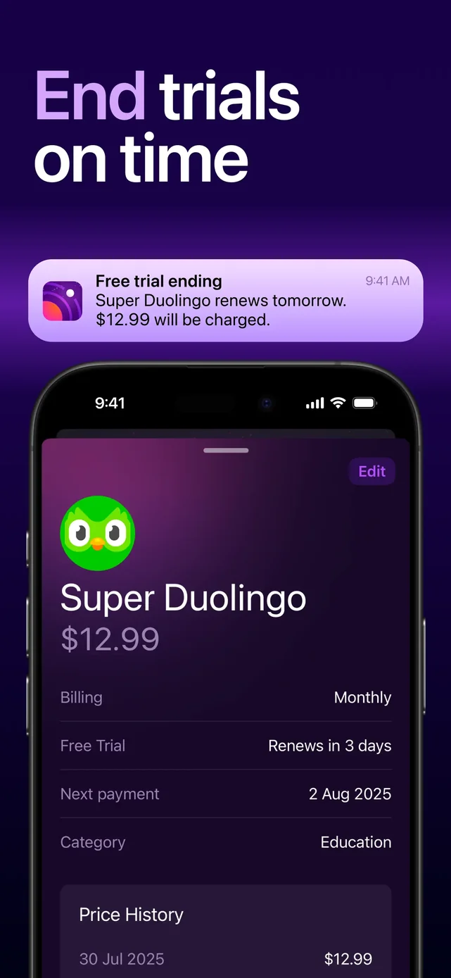 Subscription Manager: Orbit App Store screenshot 4