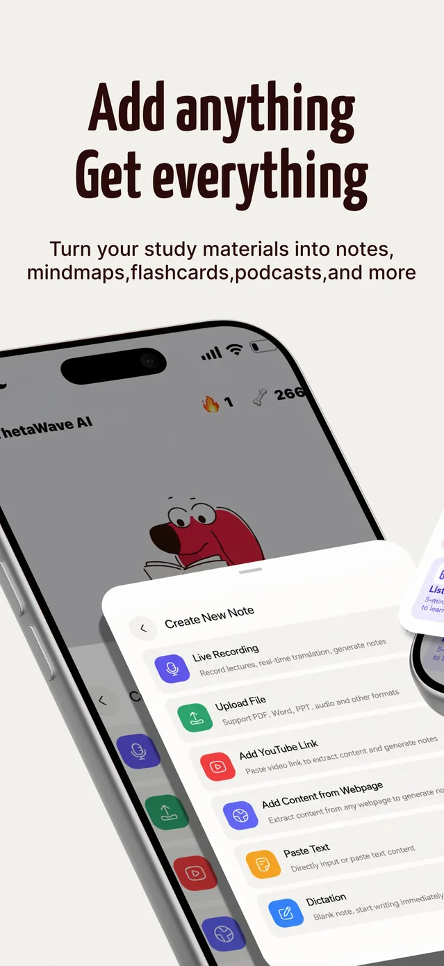 ThetaWave-AI Study Notes App Store screenshot 2