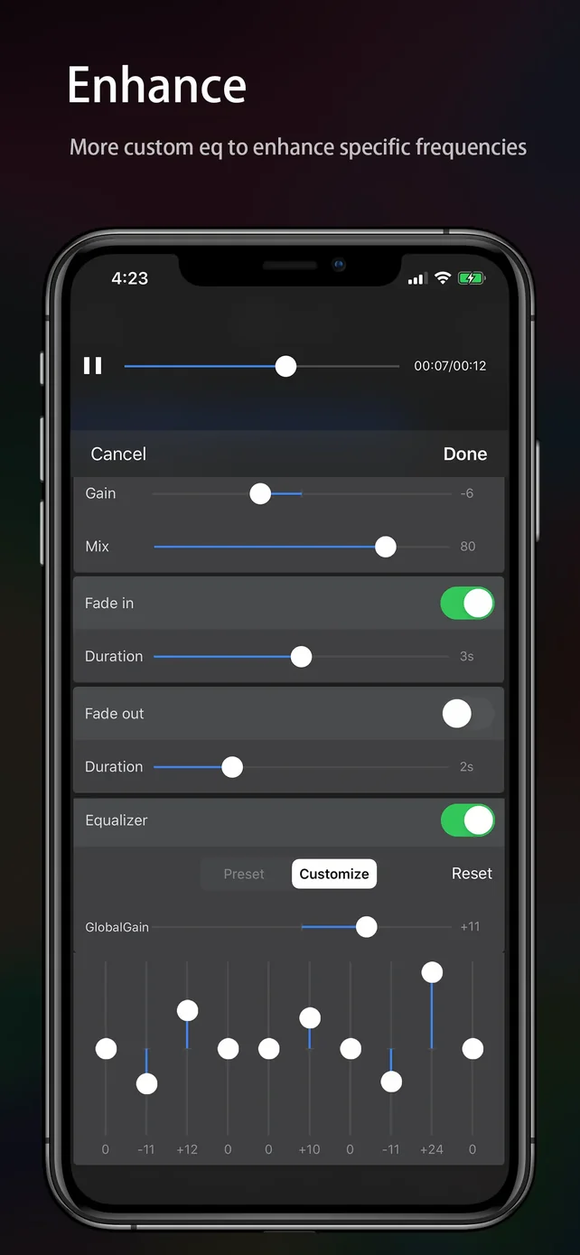 Audio Editor - Music editor App Store screenshot 4