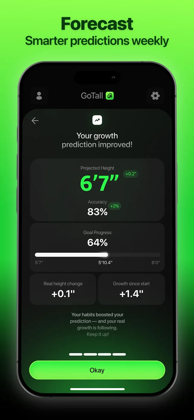 GoTall - Height Predictor App Store screenshot 3