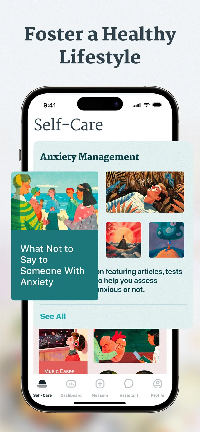 BalanceMe-Health AI&Self Care App Store screenshot 4