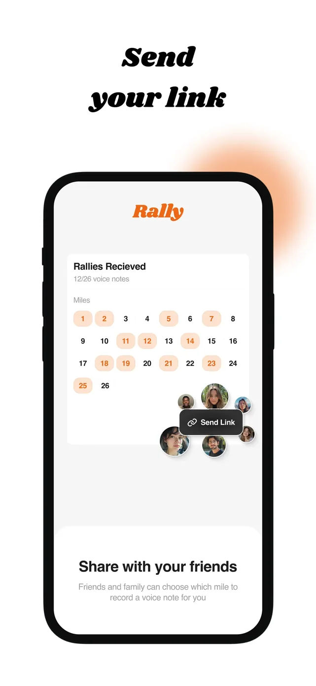 Rally: Voice Notes on Race Day App Store screenshot 3