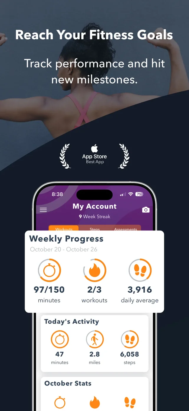 Sworkit Fitness & Wellness App App Store screenshot 2