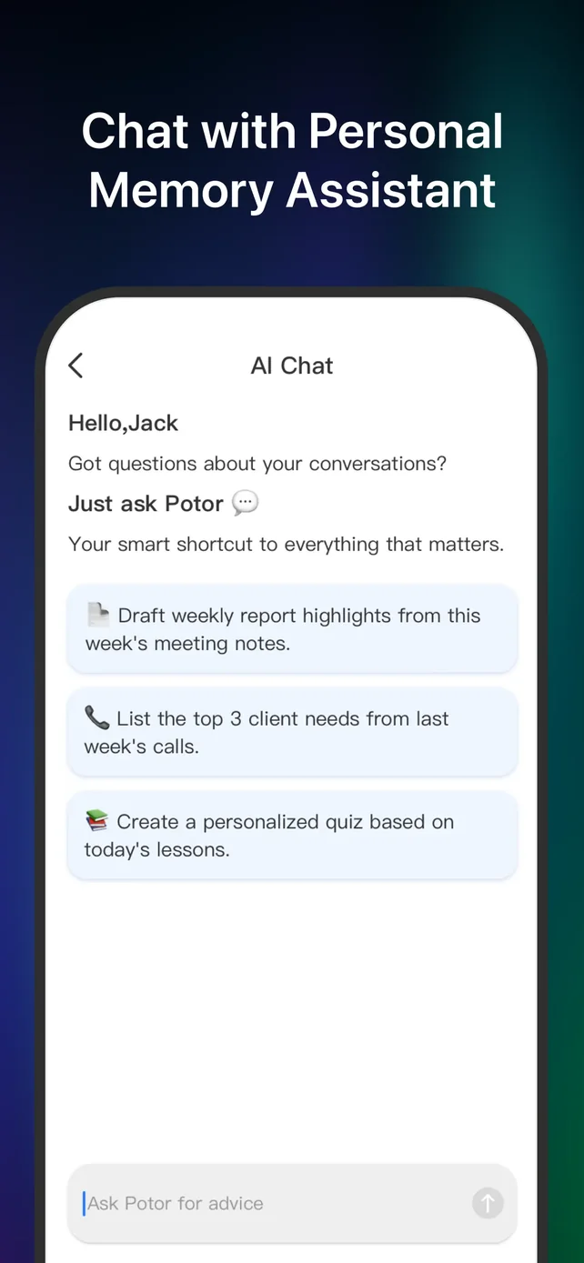 Proactor AI – Note Taking App Store screenshot 4