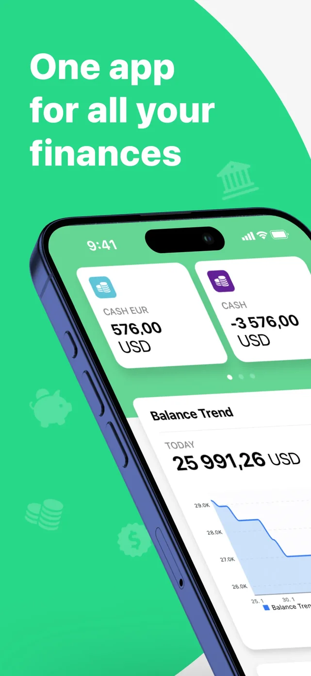 Wallet - Daily Budget & Profit App Store screenshot 1