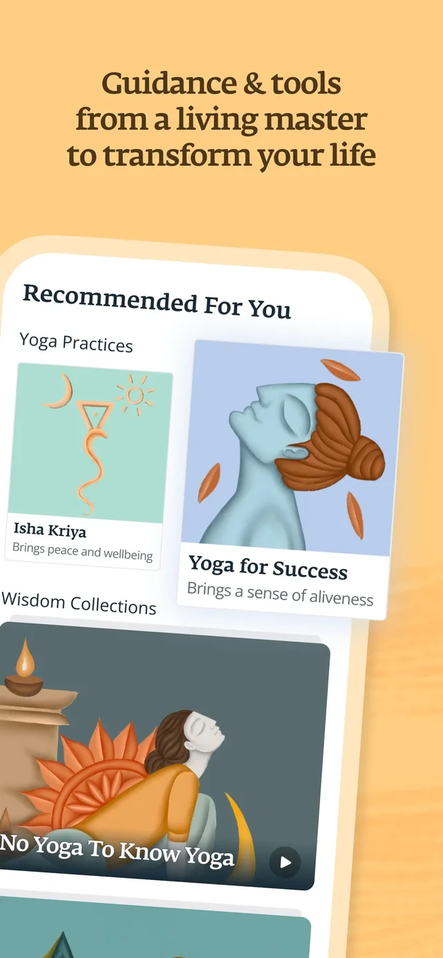 Sadhguru- Yoga & Meditation App Store screenshot 2