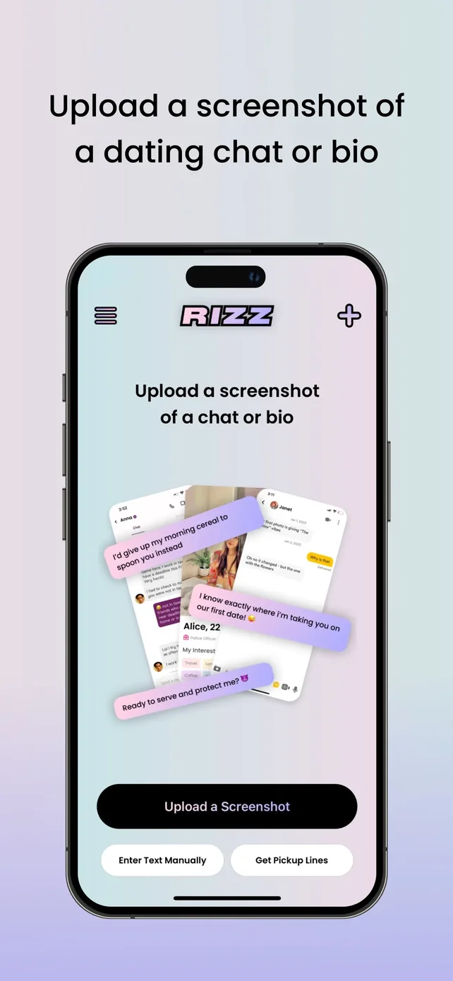 RIZZ App Store screenshot 2