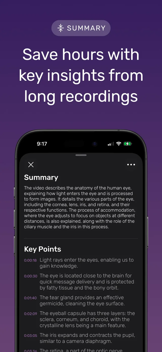 Noted: Record & AI Transcribe App Store screenshot 4