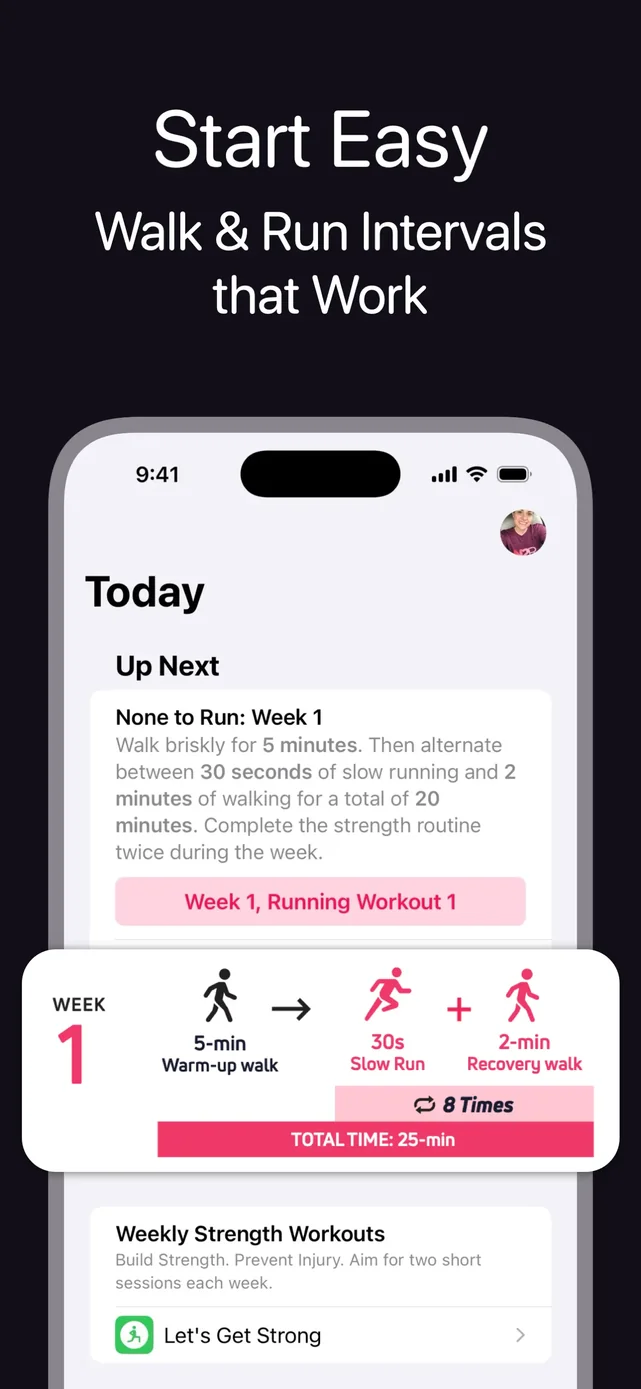 None to Run: Beginner, 5K, 10K App Store screenshot 2