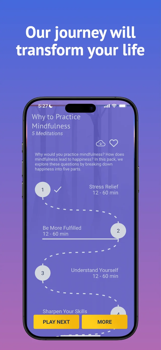 Brightmind Meditation App Store screenshot 3