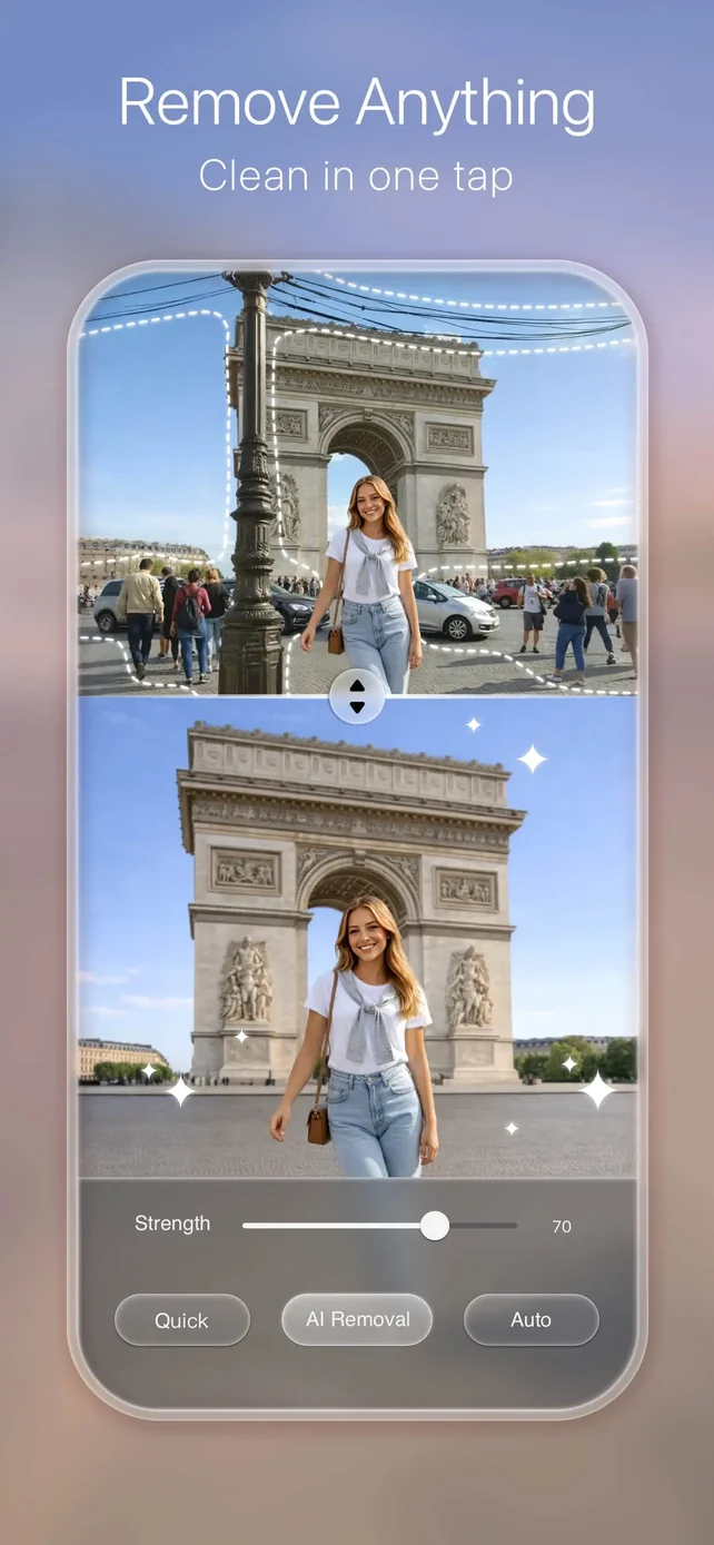 Polish - AI Photo Editor App Store screenshot 1