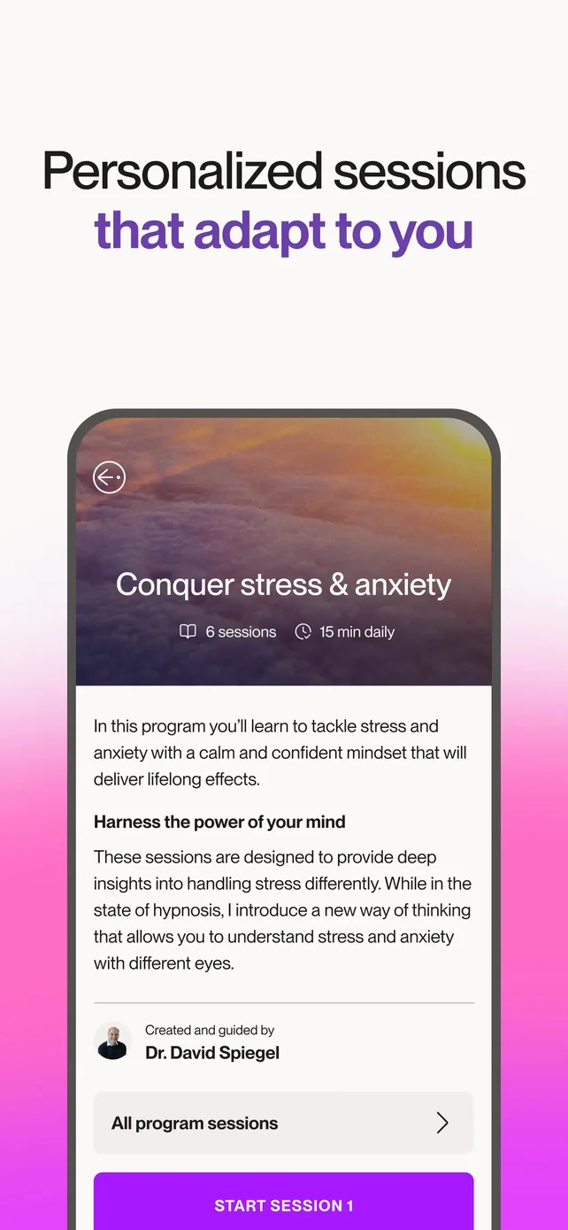 Reveri: Relief in Minutes App Store screenshot 3