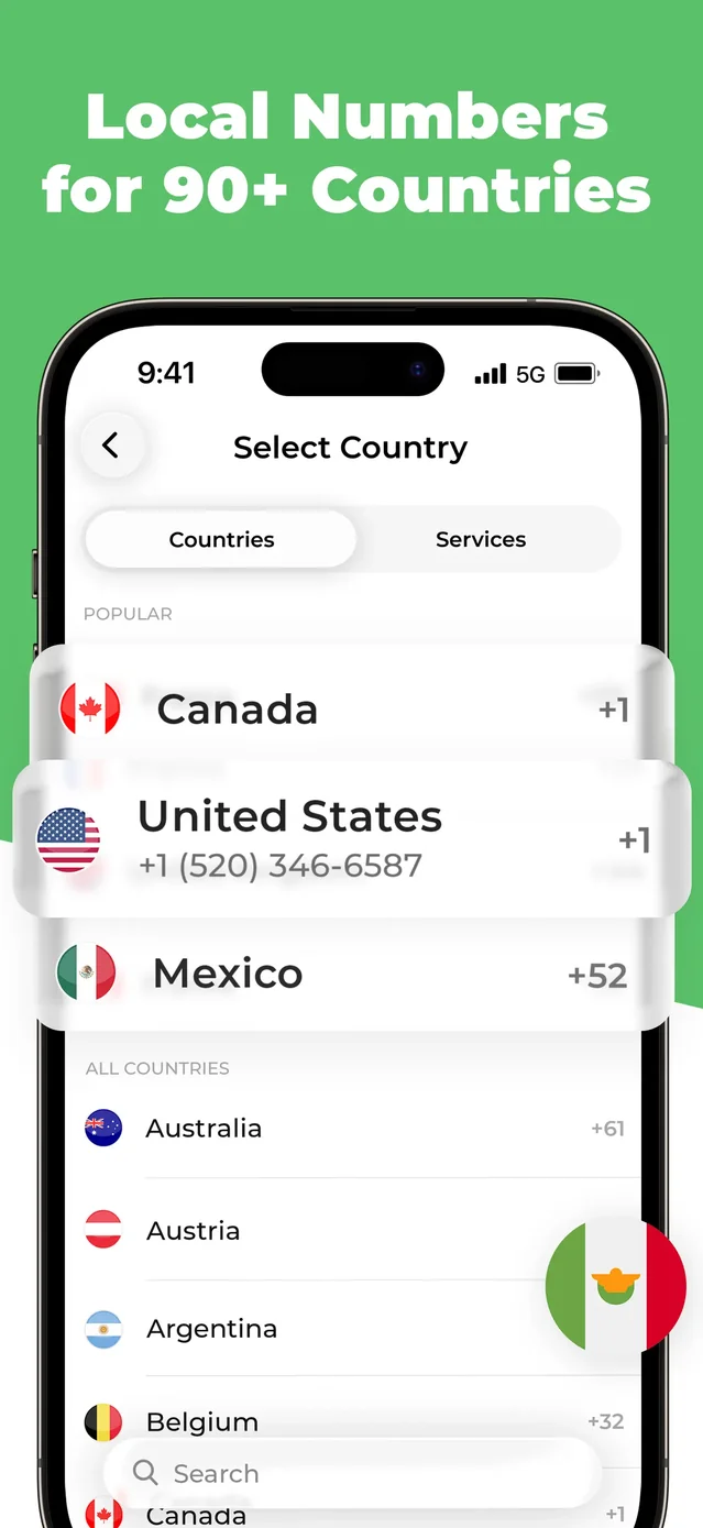 OnPhone: Second Number & eSIM App Store screenshot 2