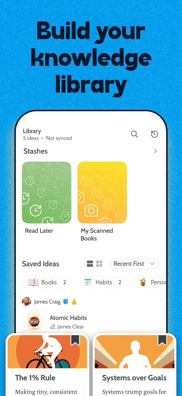 Deepstash: Smarter Every Day! App Store screenshot 4