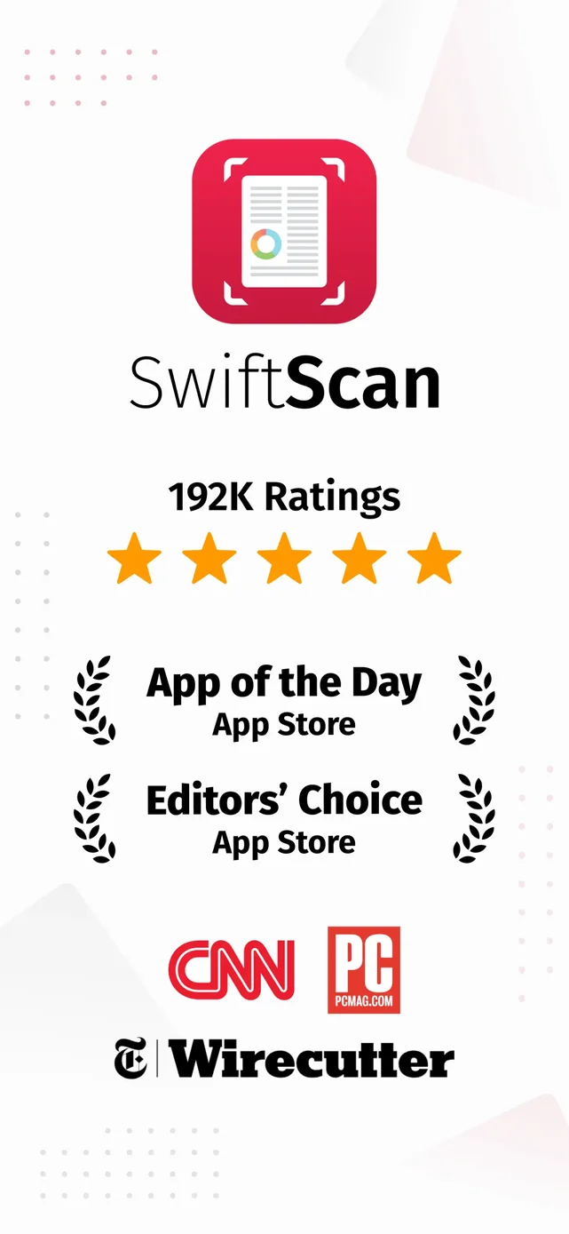 SwiftScan AI Document Scanner App Store screenshot 1