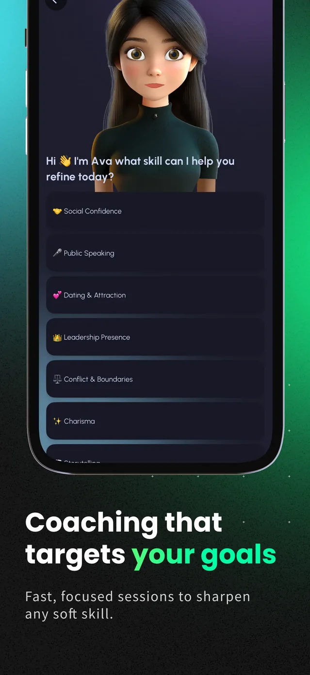 CharmXP: AI Charisma Coach App Store screenshot 3