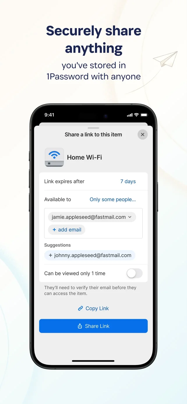 1Password: Password Manager App Store screenshot 4