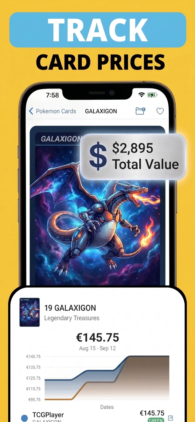 TCG Scanner Card - Pokechart App Store screenshot 1