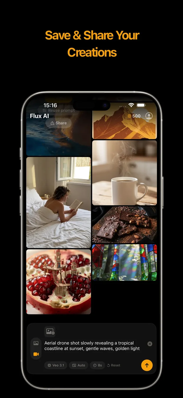 Flux AI: Video Photo Generator App Store screenshot 4