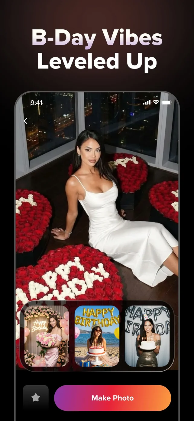 GoPhoto:AI Photo & Video Maker App Store screenshot 3