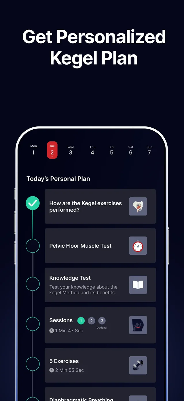 Kegel Men: Men's Health App Store screenshot 3