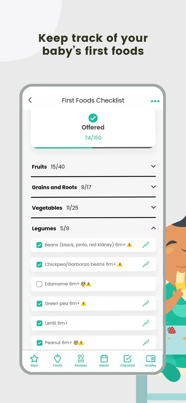 BLW Meals: Starting Solids App Store screenshot 4