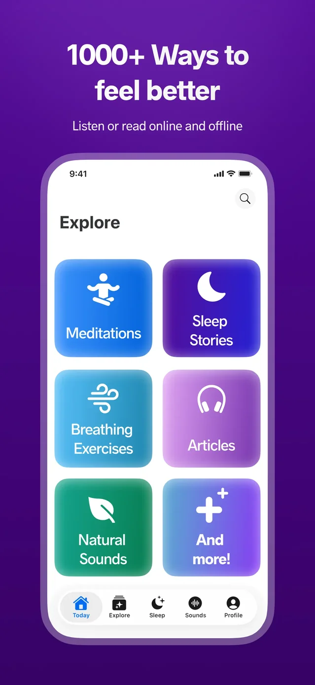 Meditopia: Sleep, Meditation App Store screenshot 3
