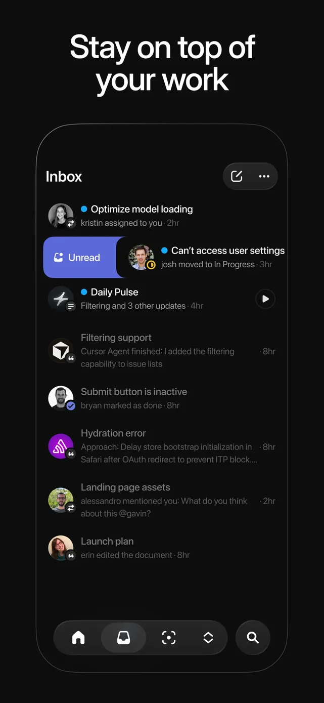 Linear Mobile App Store screenshot 2