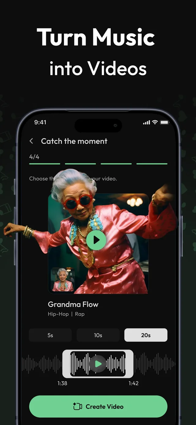 Beatron: AI Song Generator App Store screenshot 3