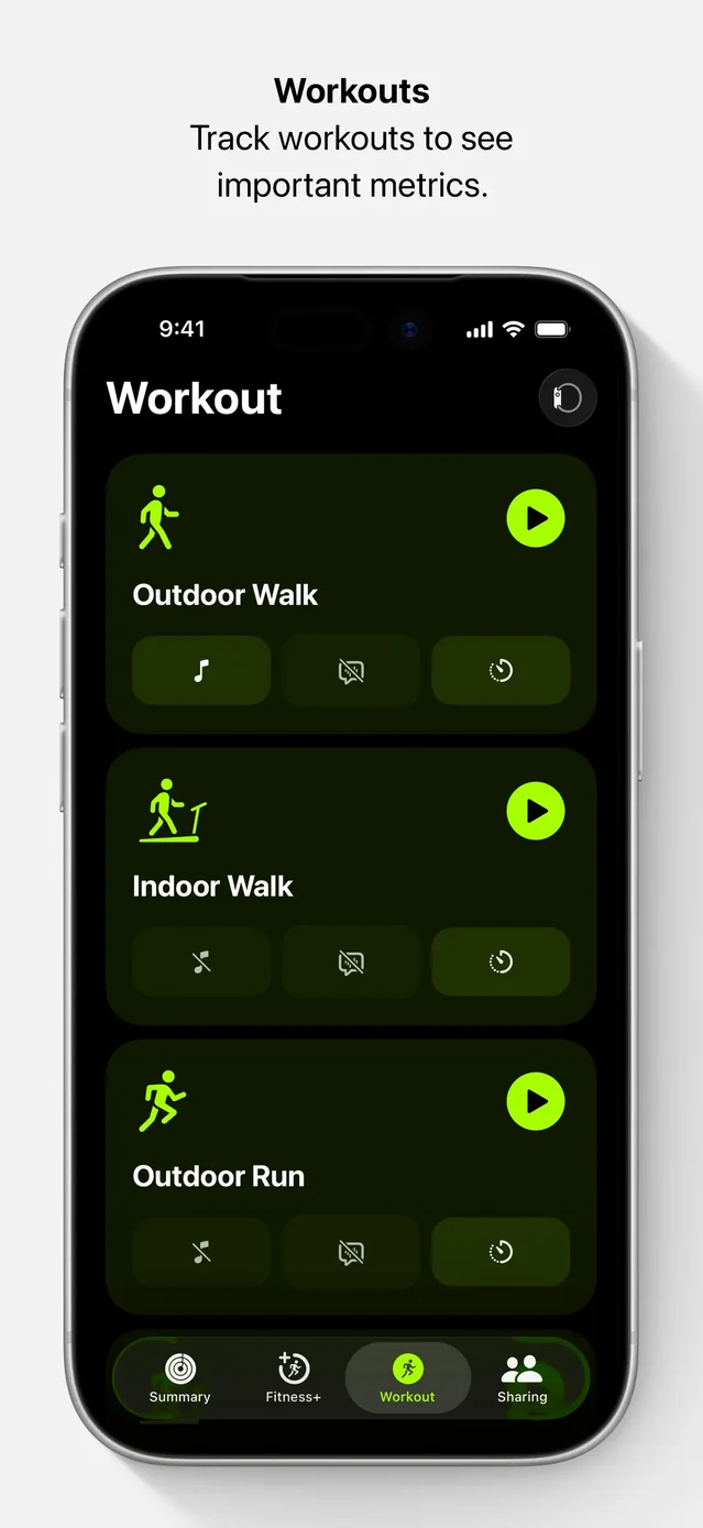 Apple Fitness App Store screenshot 2
