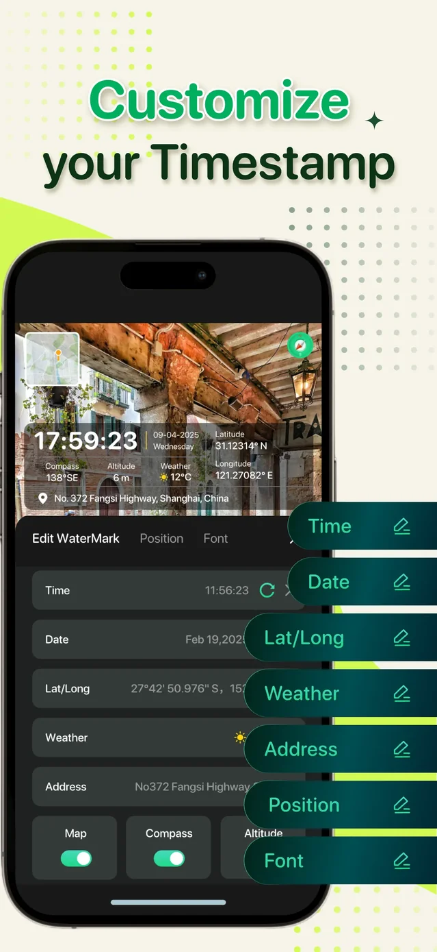 Timestamp Camera -AI Timestamp App Store screenshot 2