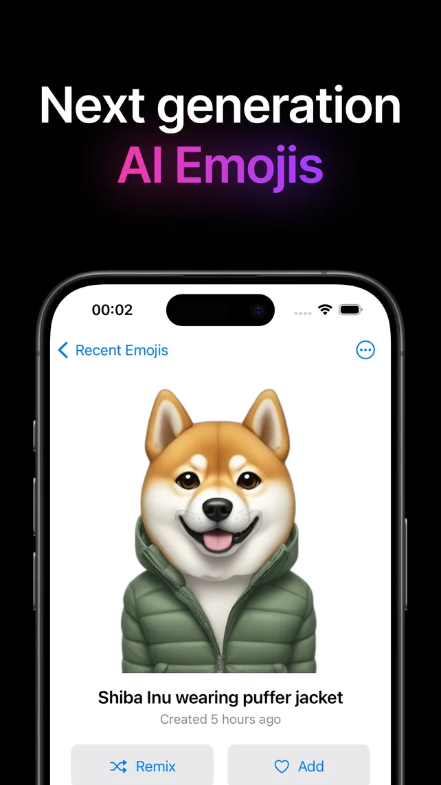AI Emojis Keyboard App Store screenshot 2