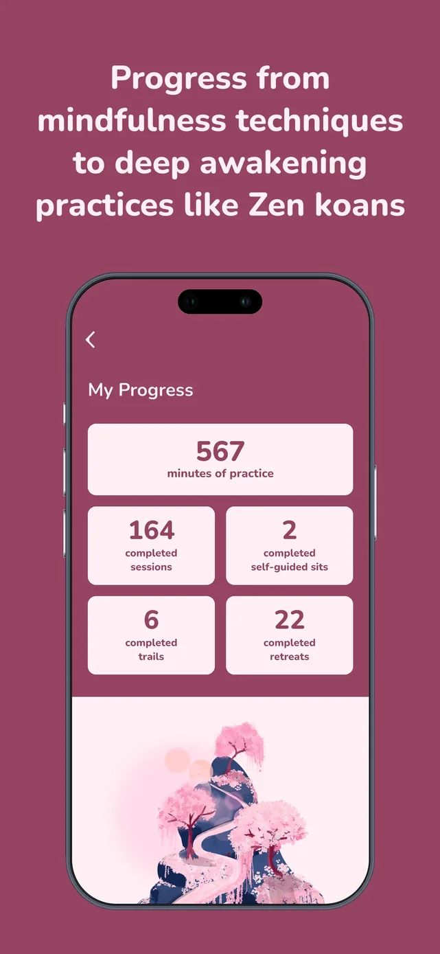 The Way: Meditation & Zen App Store screenshot 3