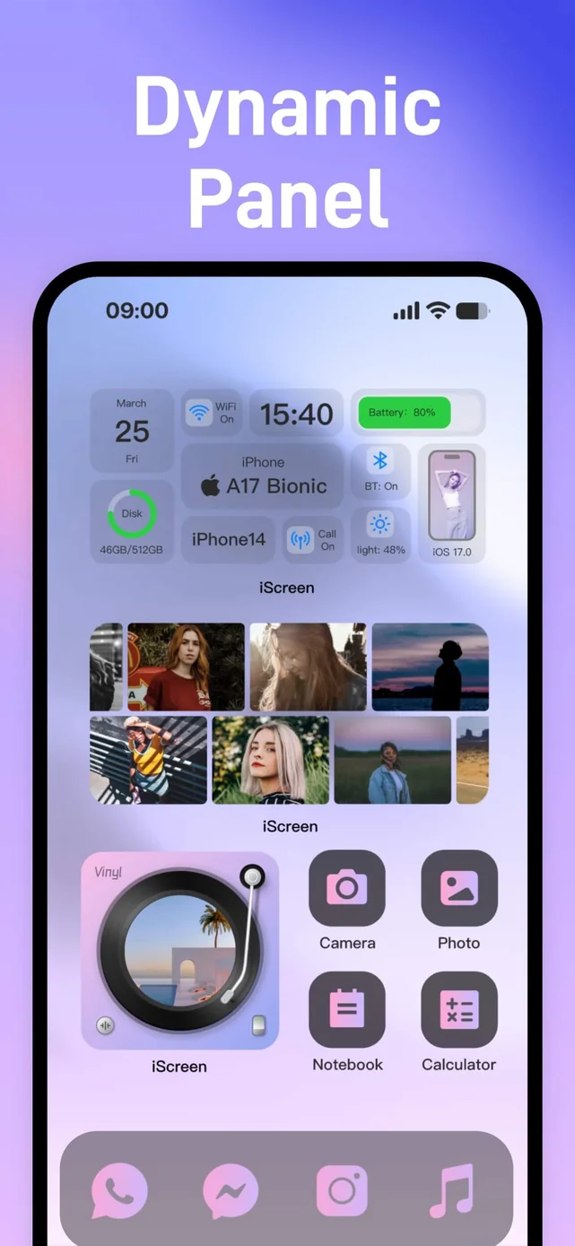 iScreen - Widgets & Wallpaper App Store screenshot 3
