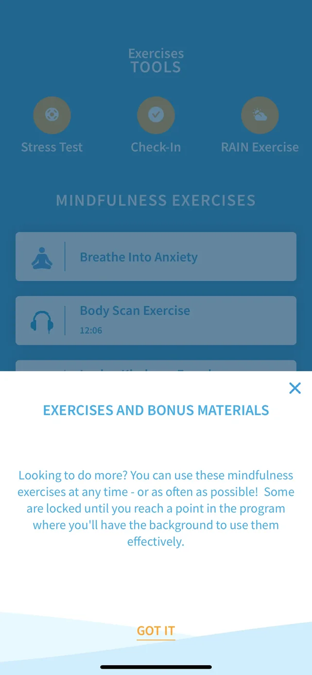 Unwinding Anxiety App Store screenshot 4