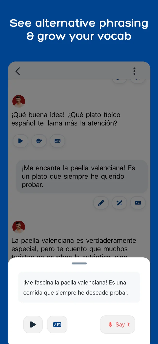Langua: AI language learning App Store screenshot 3
