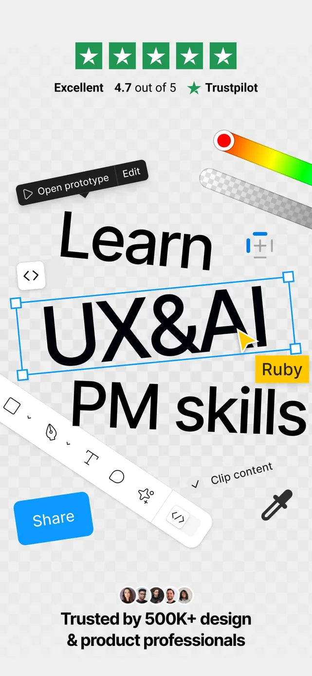 Uxcel: Learn UX & UI Design App Store screenshot 1
