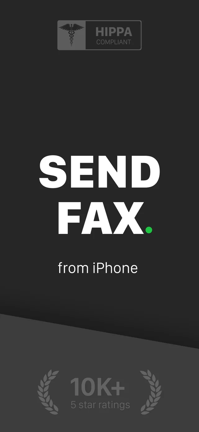 FAX from iPhone - Send Doc App Store screenshot 1
