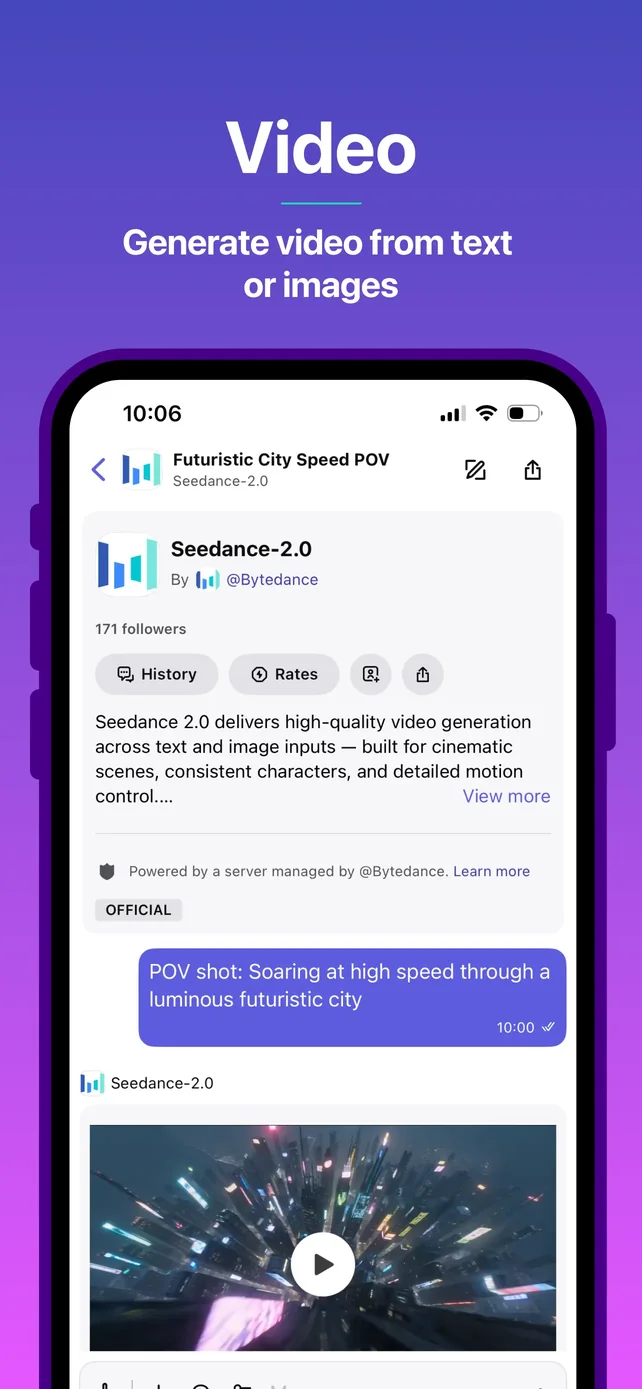 Poe – Fast AI Chat App Store screenshot 4