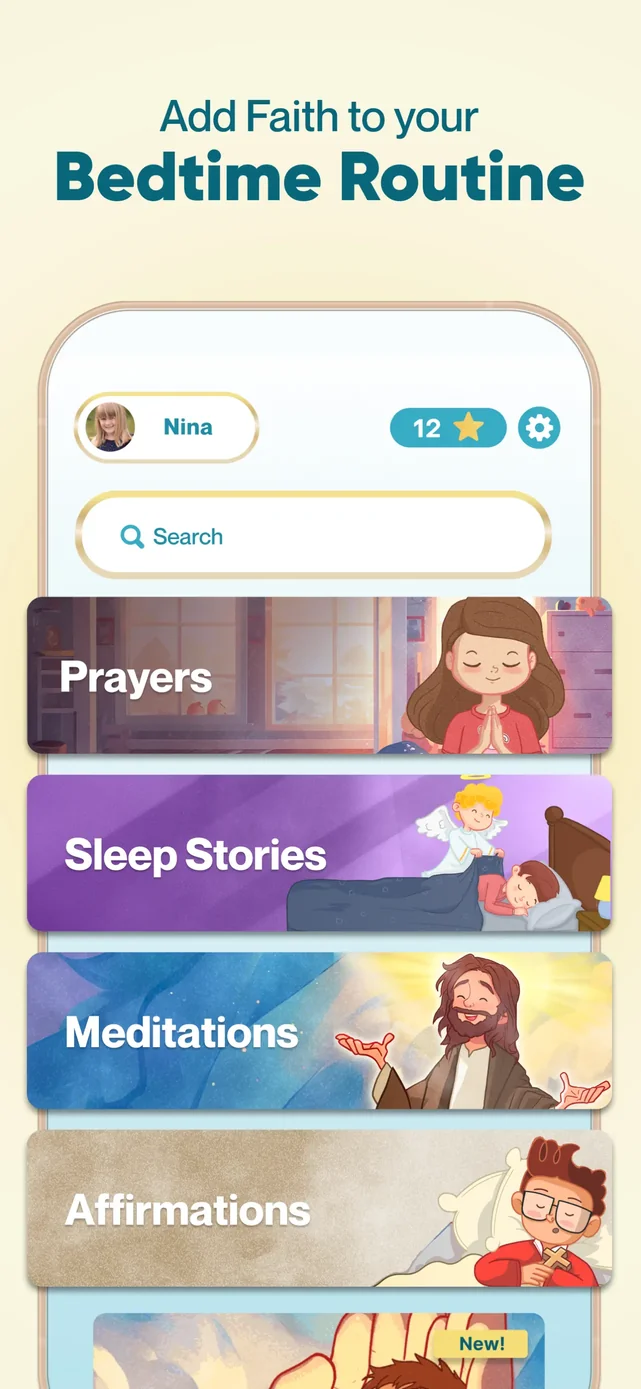 Theo: Prayer & Meditation App Store screenshot 2