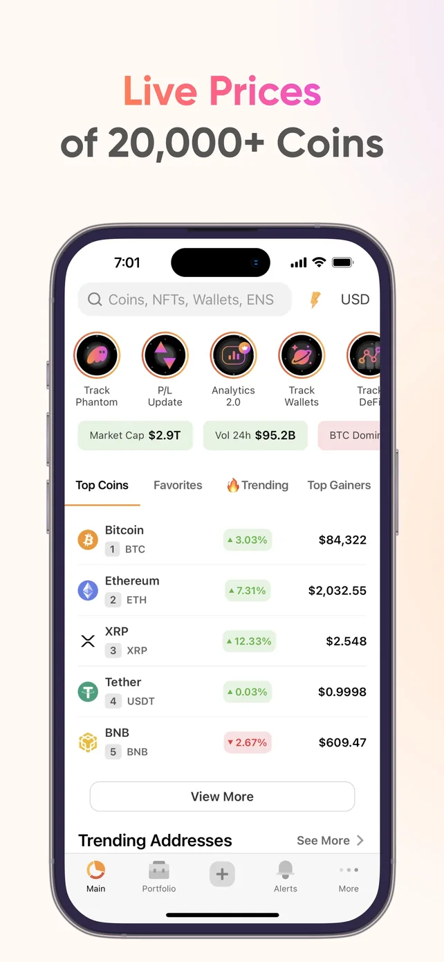 CoinStats: Crypto Portfolio App Store screenshot 4