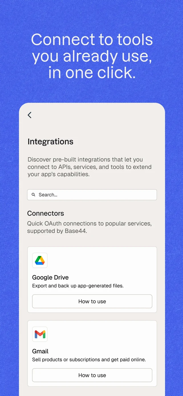 Base44: Build with AI App Store screenshot 4