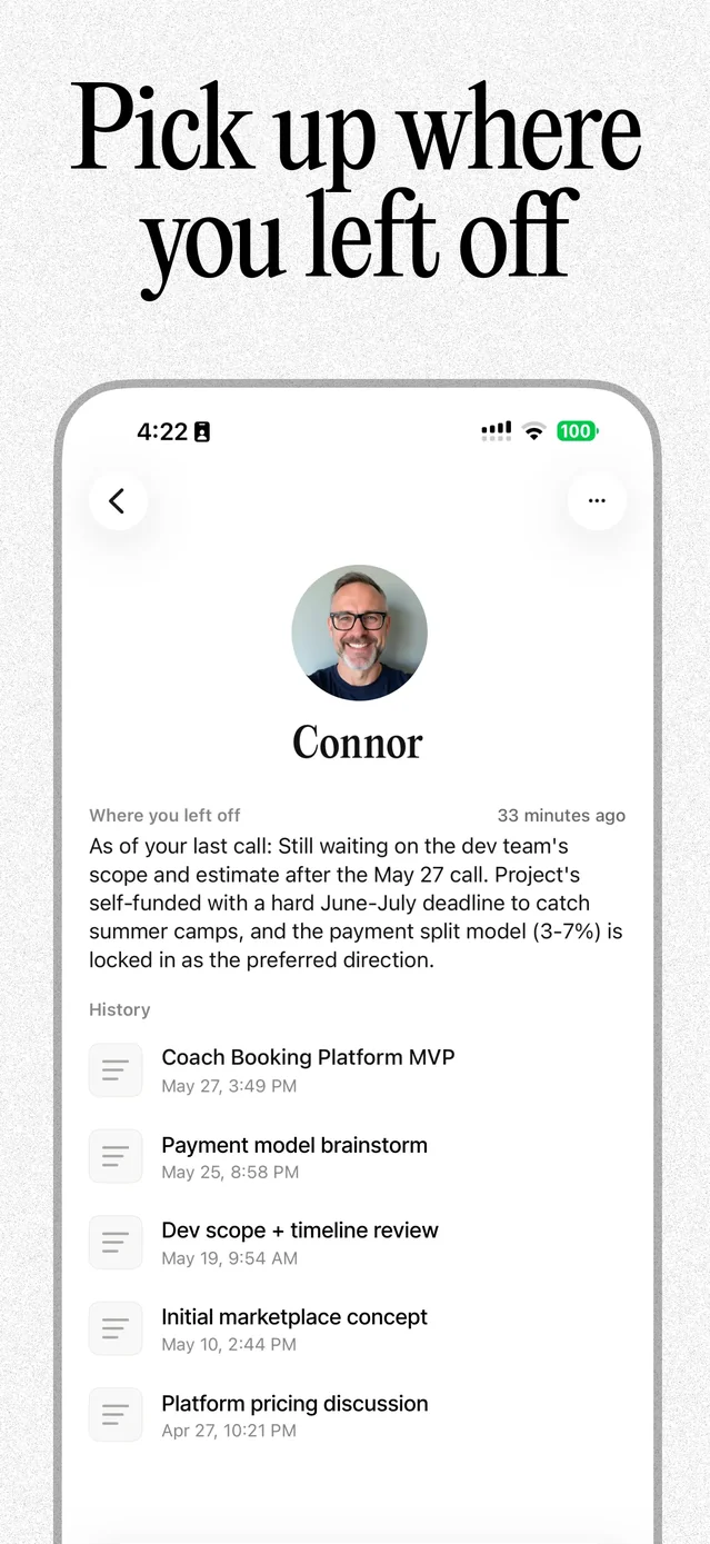 Flownote - AI Note Taker App Store screenshot 3