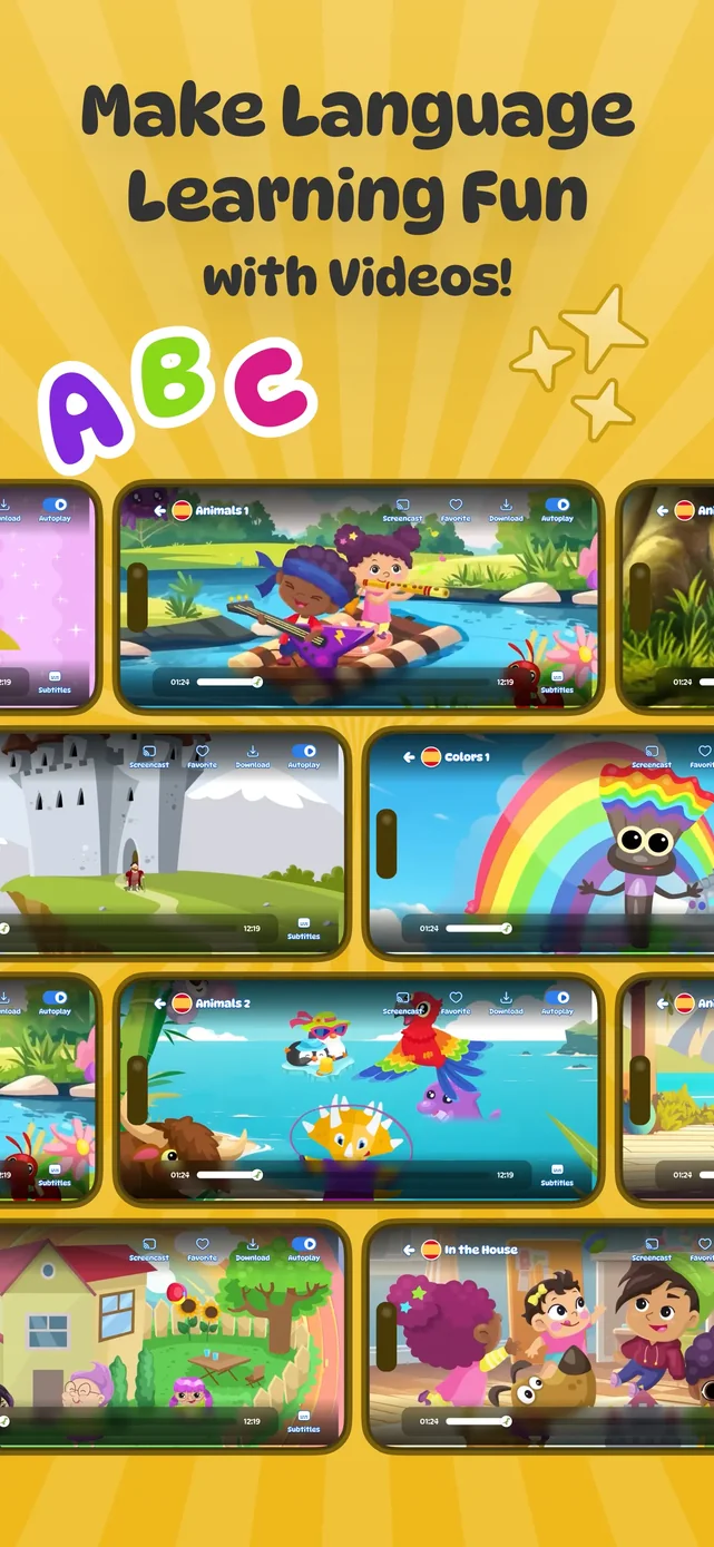 Dinolingo Kids Learn Languages App Store screenshot 2