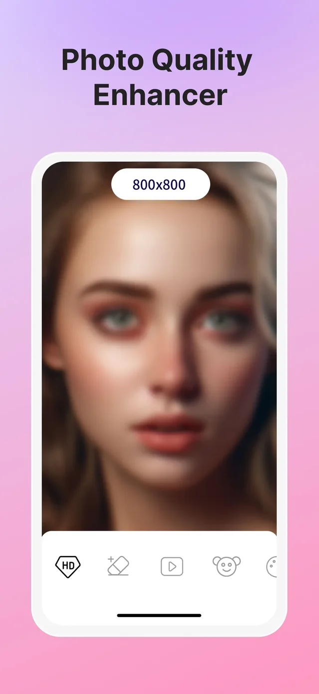 Vivid - AI Photo Enhancer App Store screenshot 1