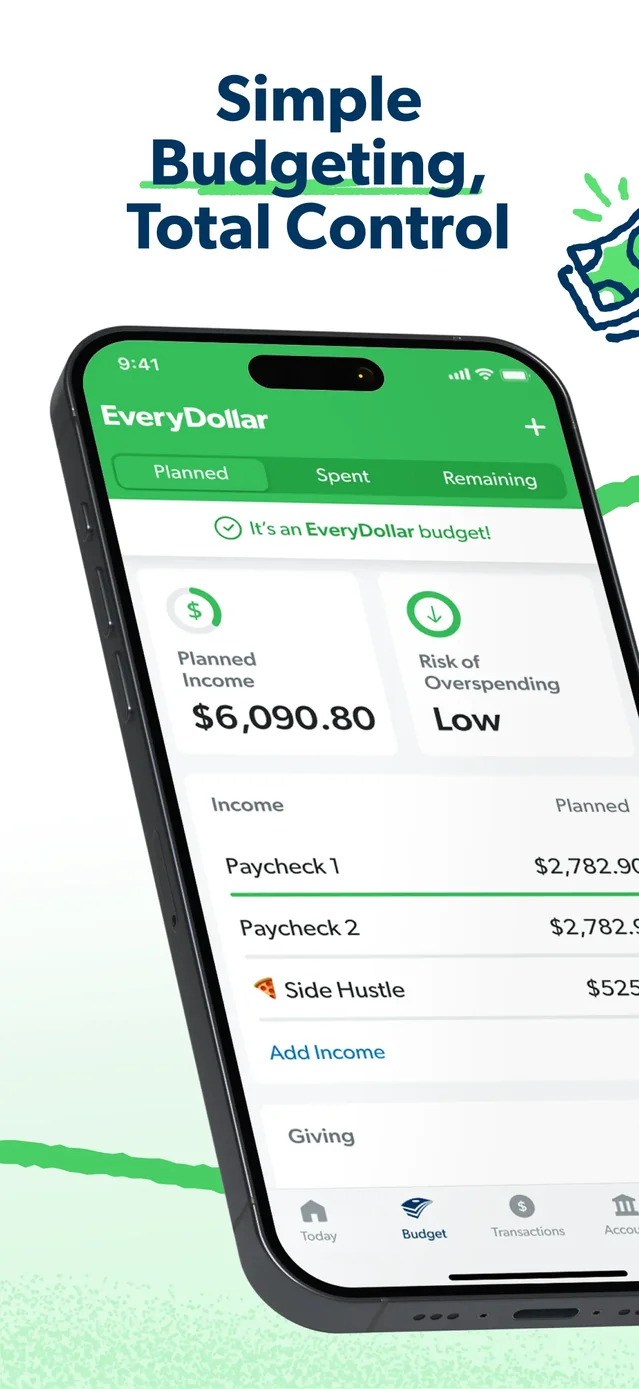 EveryDollar: Budget Management App Store screenshot 1
