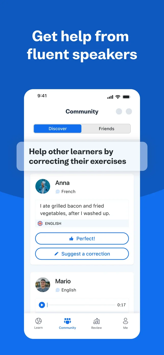 Busuu: Language Learning App App Store screenshot 4